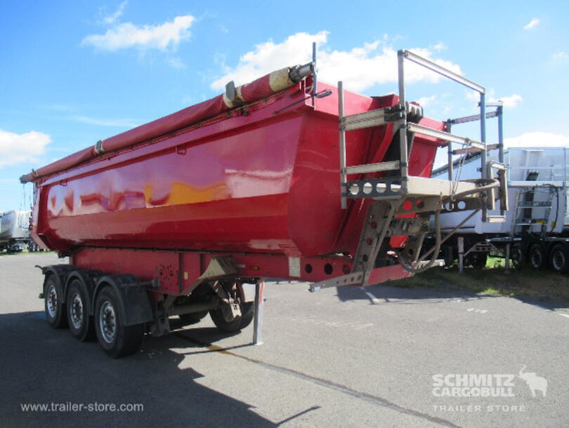 Schmitz Cargobull - steel half pipe body Tipper